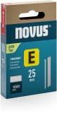 Cuie standard Novus E tip J, 25 mm, 1000 buc/cutie